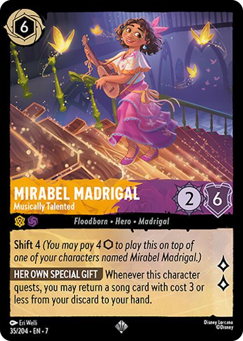 0035 Mirabel Madrigal - Musically Talented Super Rare Archazia's Island