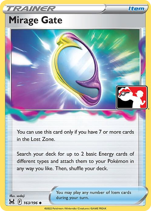 0163 Mirage Gate Uncommon Prize Pack Series Cards