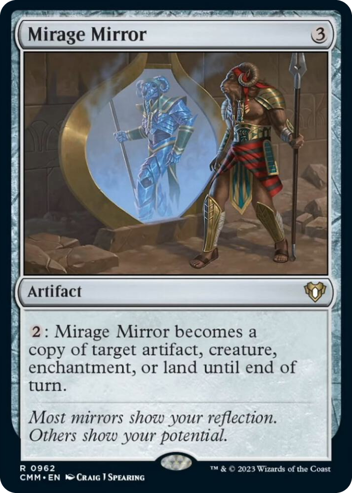 0962 Mirage Mirror R Commander Masters