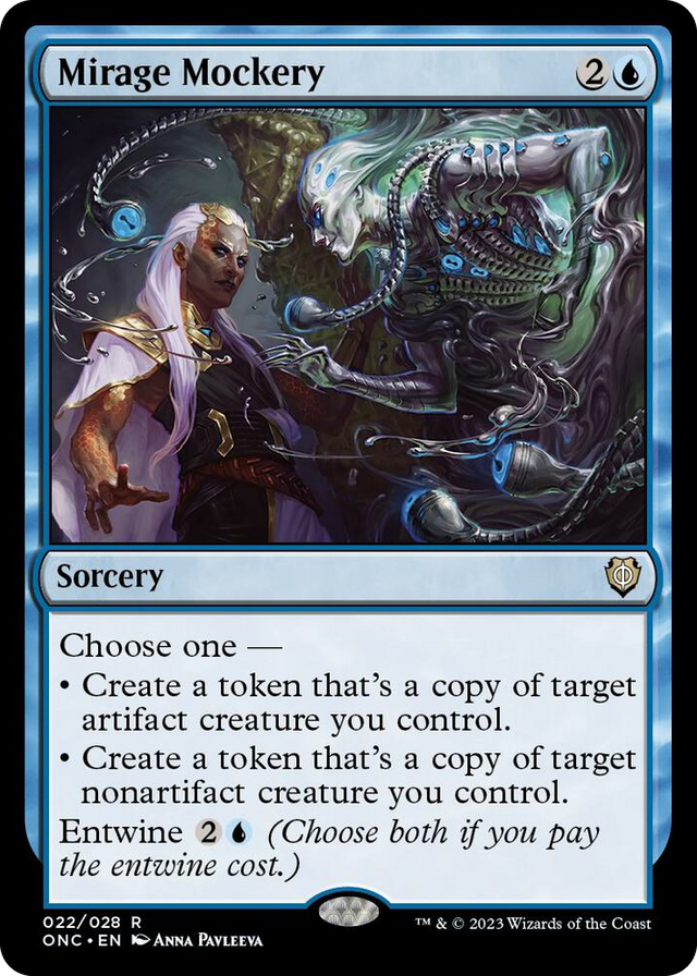 0022 Mirage Mockery R Commander: Phyrexia: All Will Be One