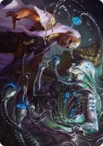 Mirage Mockery Art Card #17 S - Art Series: Phyrexia: All Will Be One Pokemon card
