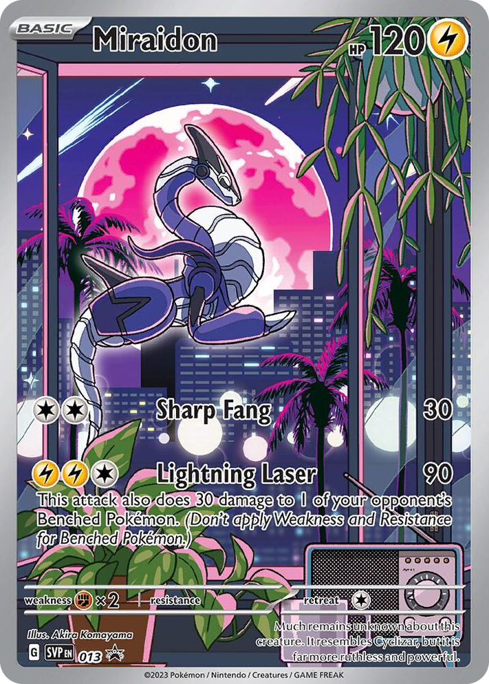0013 Miraidon - 013 Promo Scarlet & Violet Promo Cards