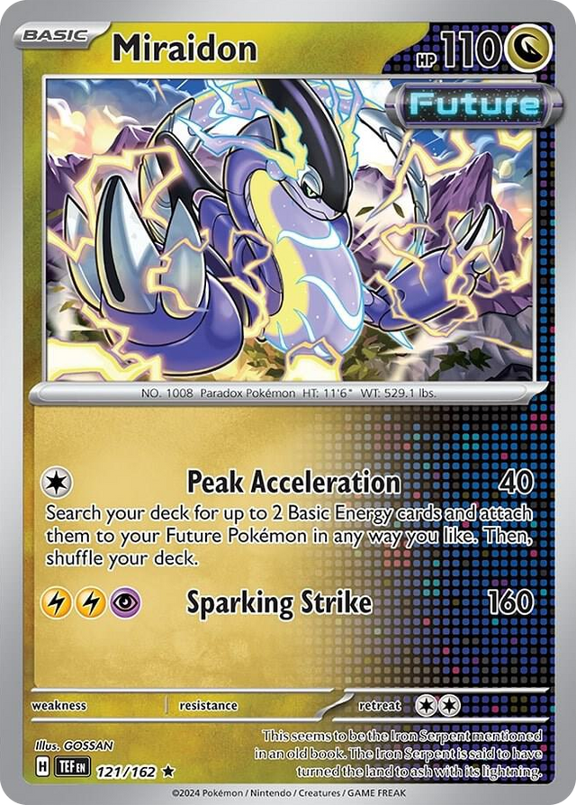 0121 Miraidon Rare Deck Exclusives