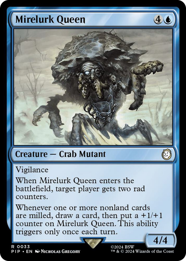 0033 Mirelurk Queen R Universes Beyond: Fallout