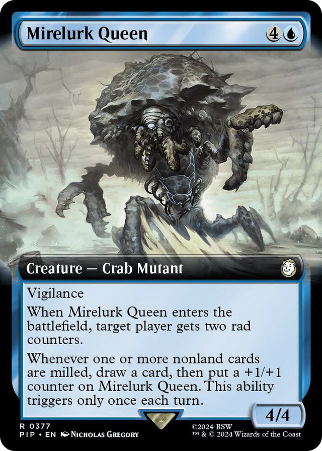 0377 Mirelurk Queen (Extended Art) R Universes Beyond: Fallout