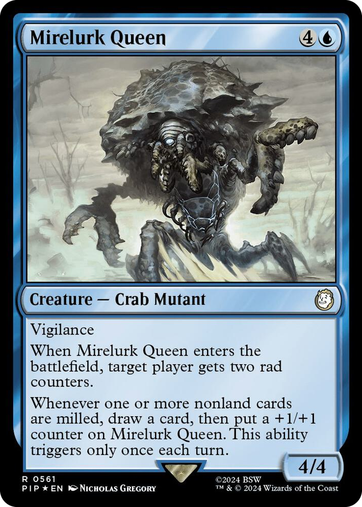 0561 Mirelurk Queen (Surge Foil) R Universes Beyond: Fallout