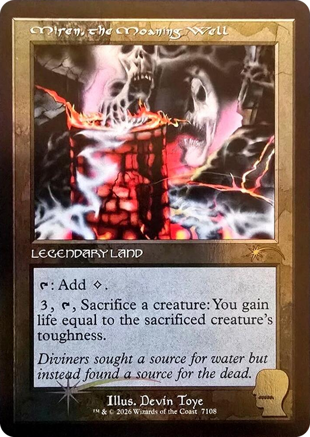 7108 Miren, the Moaning Well R Secret Lair Drop Series