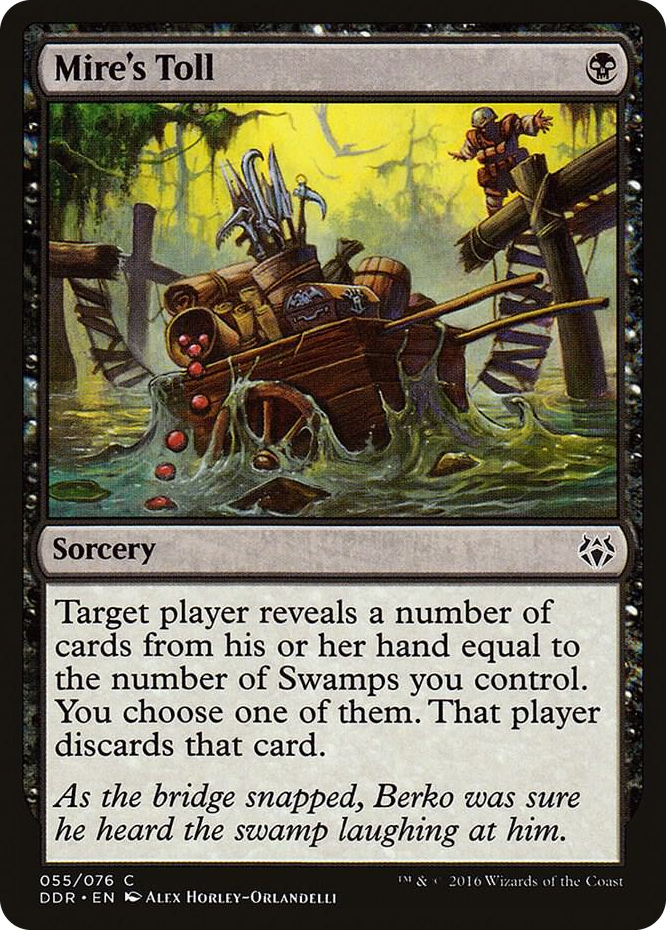Mire's Toll #55 C - Duel Decks: Nissa vs. Ob Nixilis Pokemon card