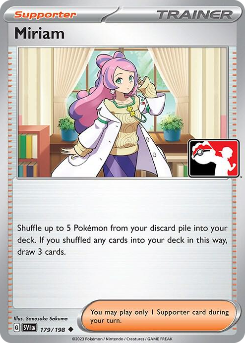 0179 Miriam Uncommon Prize Pack Series Cards