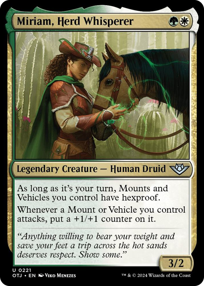 0221 Miriam, Herd Whisperer U Outlaws of Thunder Junction