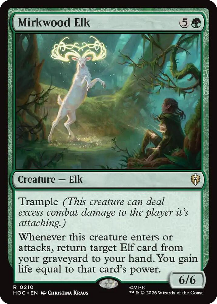 Mirkwood Elk #210 R - The Hobbit: Eternal-Legal Pokemon card