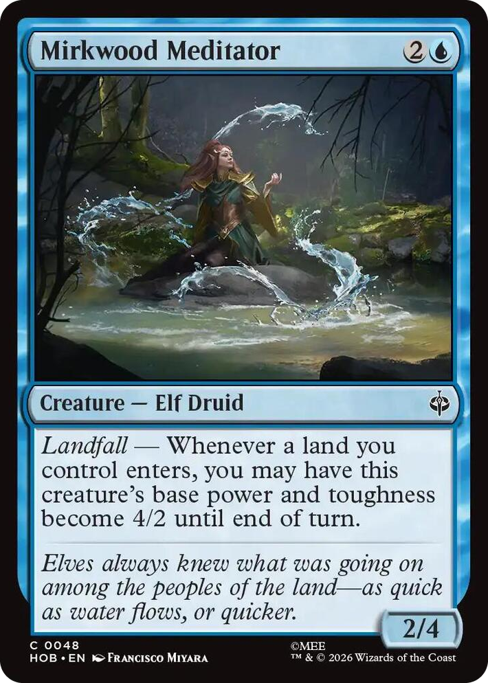 0048 Mirkwood Meditator C The Hobbit