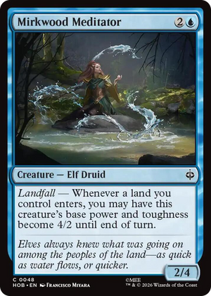 0048 Mirkwood Meditator C The Hobbit