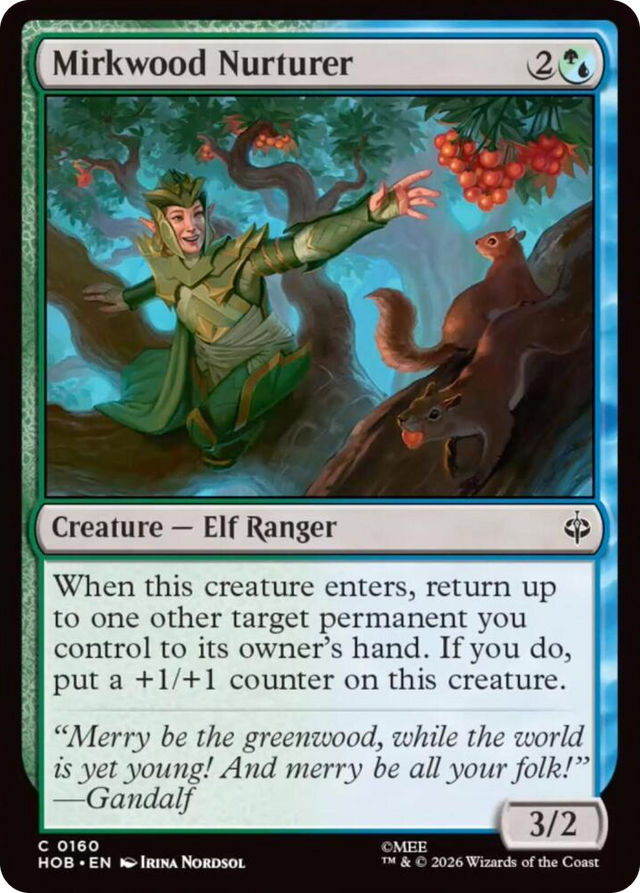 0160 Mirkwood Nurturer C The Hobbit