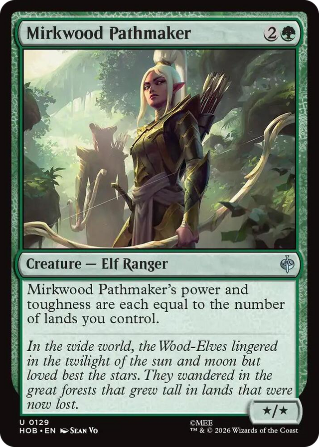 0129 Mirkwood Pathmaker U The Hobbit