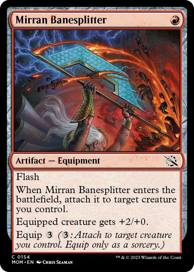 0154 Mirran Banesplitter C March of the Machine