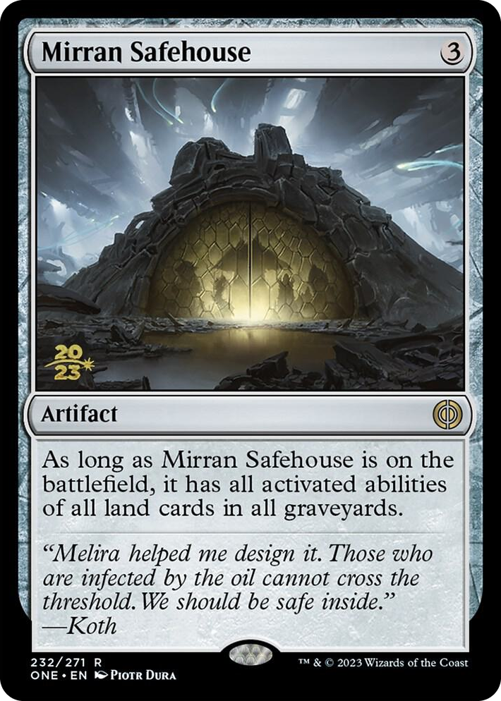 0232 Mirran Safehouse R Prerelease Cards