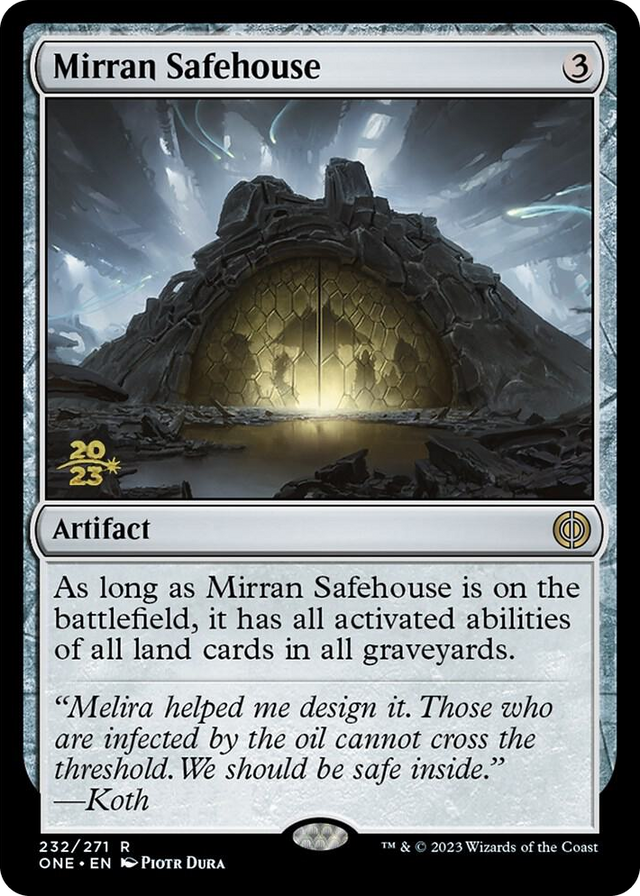 0232 Mirran Safehouse R Prerelease Cards