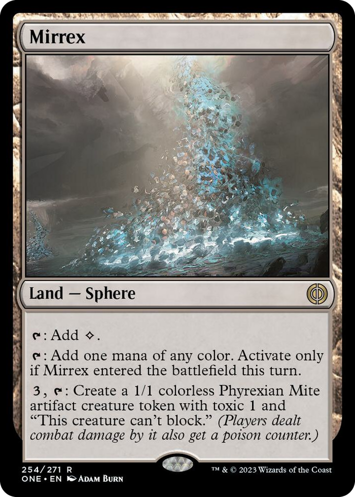 Mirrex #254 R - Phyrexia: All Will Be One Pokemon card