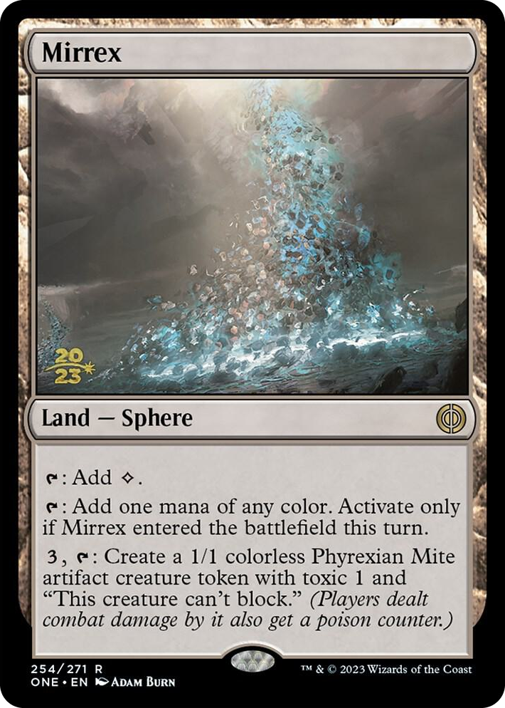 0254 Mirrex R Prerelease Cards