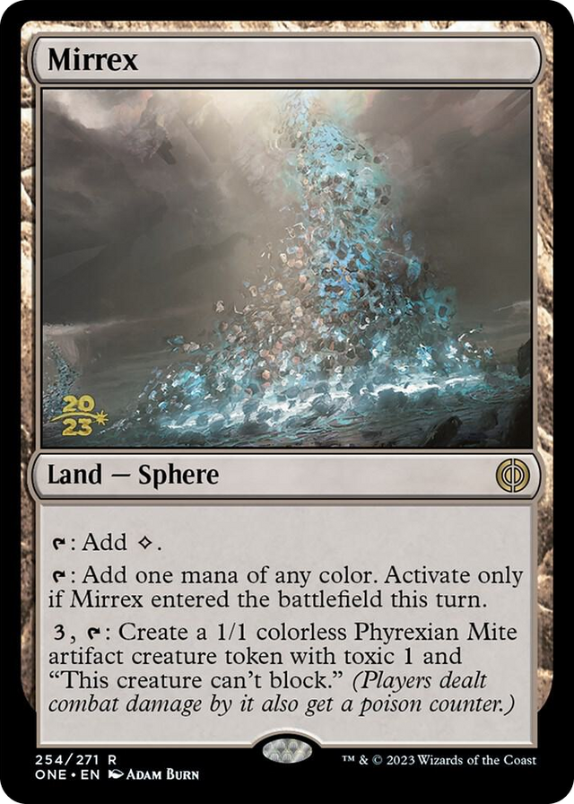 0254 Mirrex R Prerelease Cards