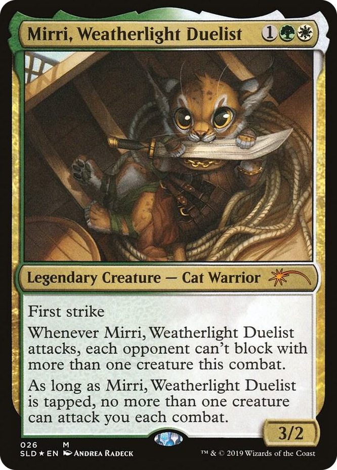 0026 Mirri, Weatherlight Duelist M Secret Lair Drop Series