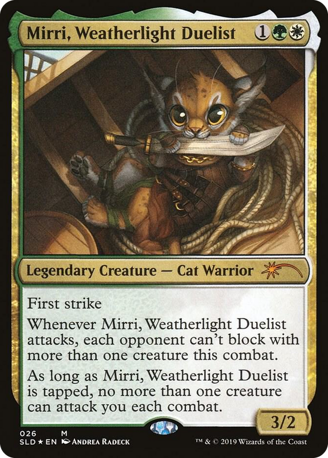 0026 Mirri, Weatherlight Duelist M Secret Lair Drop Series