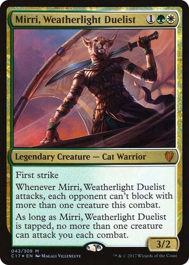 0043 Mirri, Weatherlight Duelist M Commander 2017