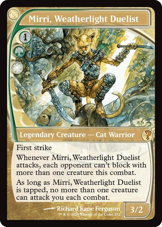 0252 Mirri, Weatherlight Duelist (Future Sight) M Mystery Booster 2