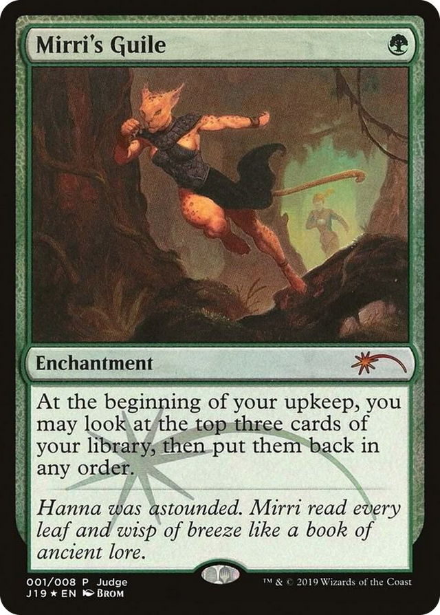 0001 Mirri's Guile P Judge Promos