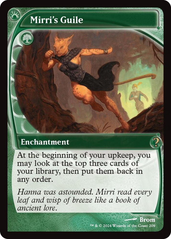Mirri's Guile (Future Sight) #209 R - Mystery Booster 2 Pokemon card