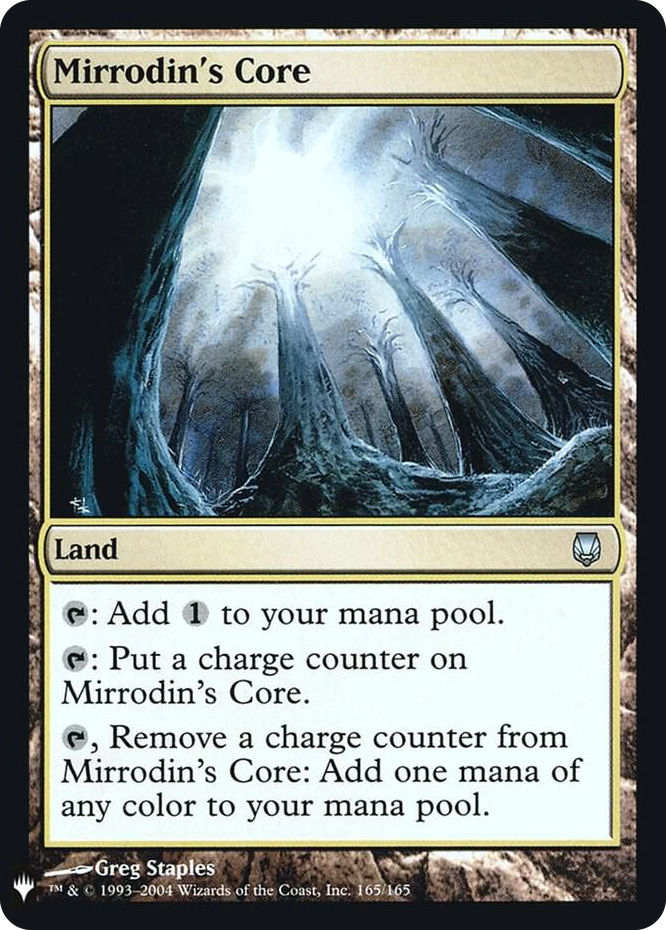 Mirrodin's Core #165 U - The List Reprints Pokemon card