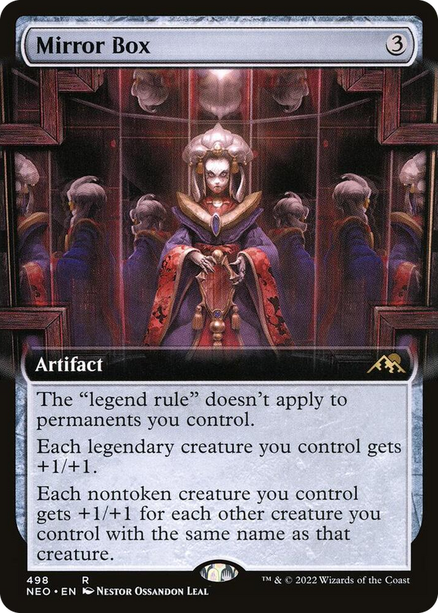 0498 Mirror Box (Extended Art) R Kamigawa: Neon Dynasty