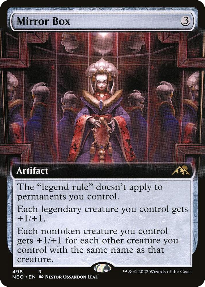 0498 Mirror Box (Extended Art) R Kamigawa: Neon Dynasty
