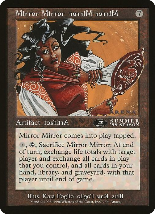 Mirror Mirror (2nd Place) (Arena League) #77 P - Oversize Cards Pokemon card