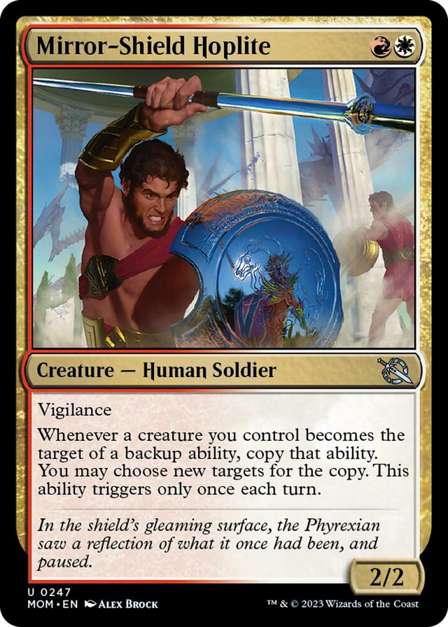 0247 Mirror-Shield Hoplite U March of the Machine