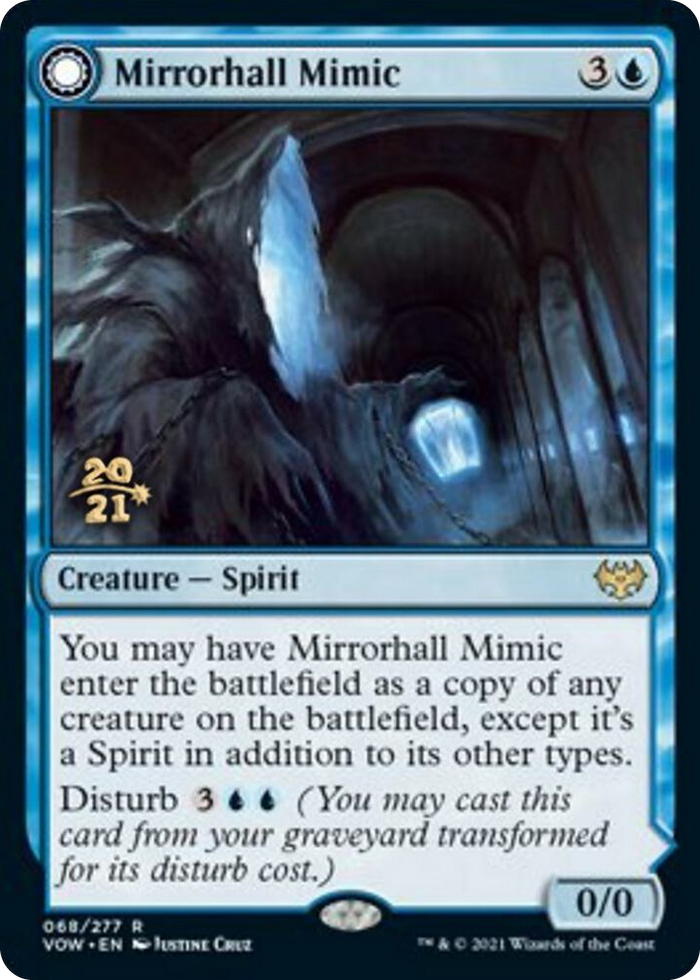 Mirrorhall Mimic #68 R - Prerelease Cards Pokemon card