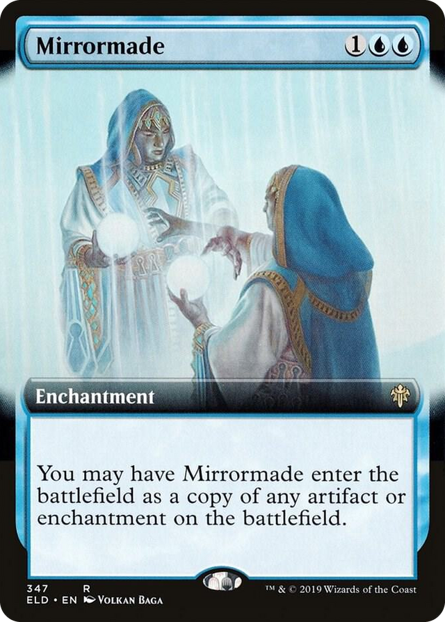 0347 Mirrormade (Extended Art) R Throne of Eldraine