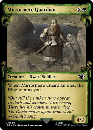 0630 Mirrormere Guardian (Showcase Scrolls) C Universes Beyond: The Lord of the Rings: Tales of Middle-earth