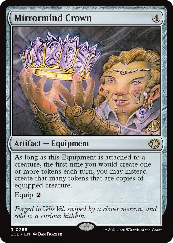 Mirrormind Crown #258 R - Lorwyn Eclipsed Pokemon card