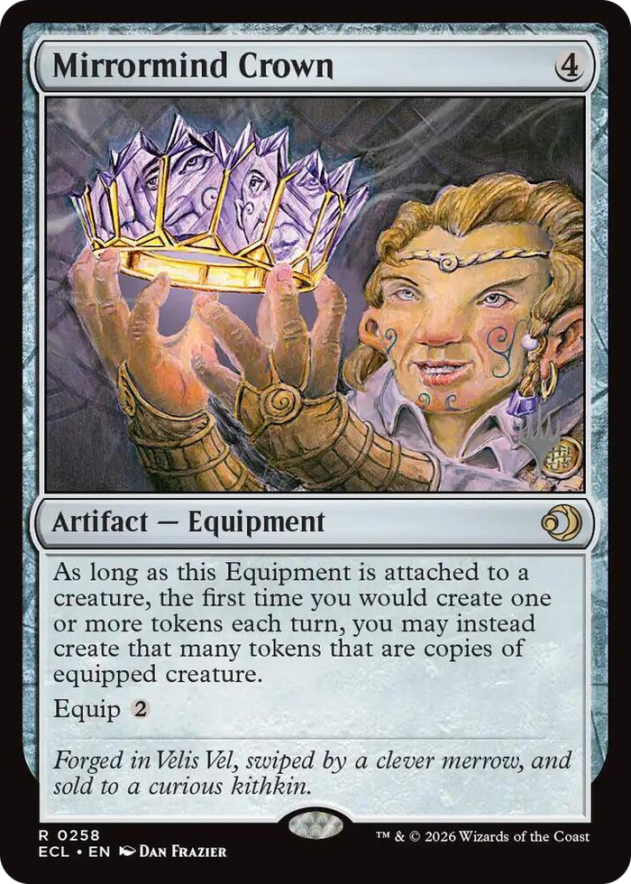 Mirrormind Crown #258 R - Promo Pack: Lorwyn Eclipsed Pokemon card