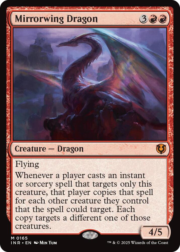 0165 Mirrorwing Dragon M Innistrad Remastered