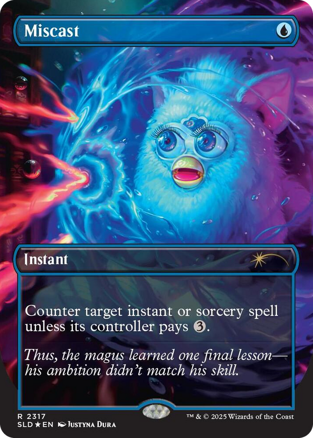 2317 Miscast (Rainbow Foil) R Secret Lair Drop Series