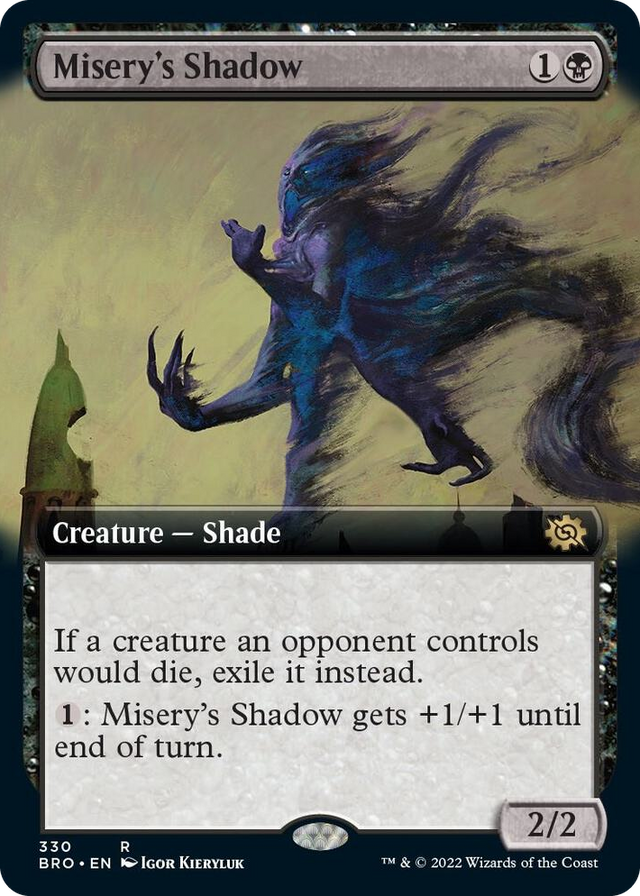 0330 Misery's Shadow (Extended Art) R The Brothers' War
