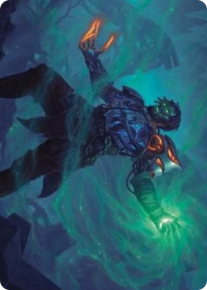 0037 Mishra, Claimed by Gix Art Card S Art Series: The Brothers' War