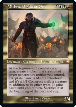 0001 Mishra, Eminent One (Retro Frame) M Commander: The Brothers' War