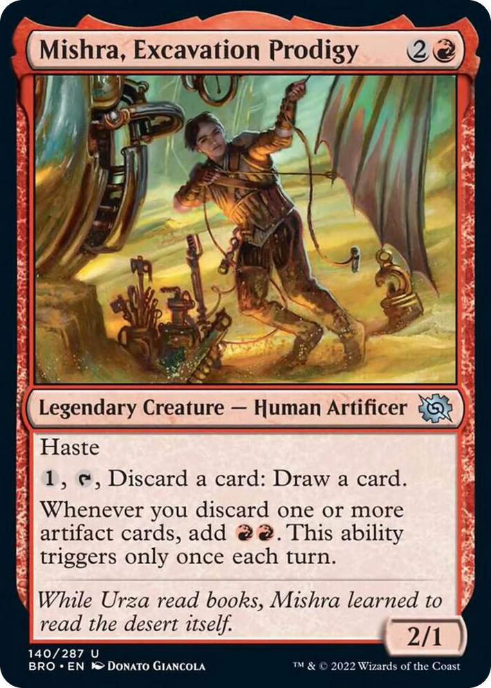 0140 Mishra, Excavation Prodigy U The Brothers' War