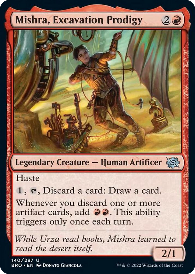 0140 Mishra, Excavation Prodigy U The Brothers' War