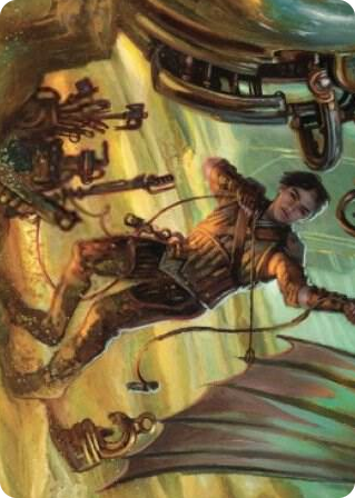 0036 Mishra, Excavation Prodigy Art Card S Art Series: The Brothers' War