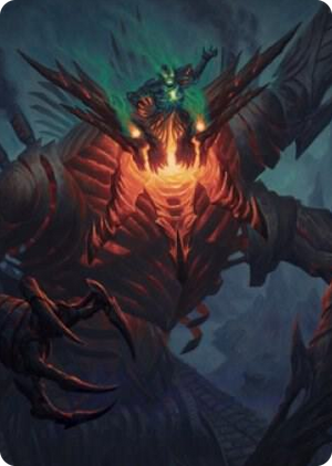0038 Mishra, Lost to Phyrexia Art Card S Art Series: The Brothers' War